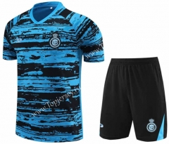 2023-2024 Al-Nassr FC Blue Thailand Training Uniform