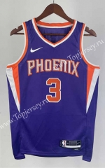 2023-2024 Phoenix Suns Purple #3 NBA Jersey-311