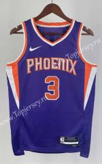 2023-2024 Phoenix Suns Purple #3 NBA Jersey-311