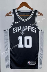 2023 San Antonio Spurs Black #10 NBA Jersey-311