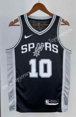 2023 San Antonio Spurs Black #10 NBA Jersey-311