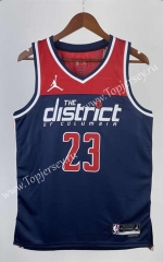 2023 Jordan Limited Edition Washington Wizards Red&Blue #23 NBA Jersey-311