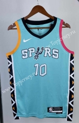 2023 City Edition San Antonio Spurs Blue #10 NBA Jersey-311