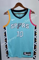 2023 City Edition San Antonio Spurs Blue #10 NBA Jersey-311