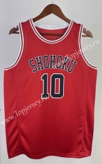 SLAM DUNK Red #10 NBA Jersey-311