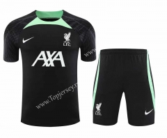 2023-2024 Liverpool Black Thailand Training Soccer Uniform-418