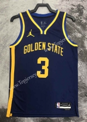 2023 Jordan Limited Version Golden State Warriors Purple #3 NBA Jersey-311