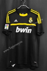 Retro Version 11-12 Real Madrid Black Thailand Soccer Jersey AAA-C1046
