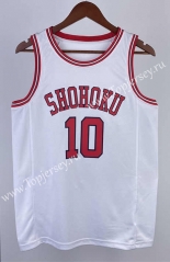 SLAM DUNK White #10 NBA Jersey-311