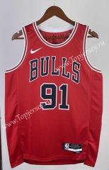 2023 Chicago Bulls Red #91 NBA Jersey-311
