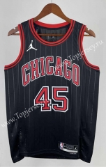 2023 Jordan Limited Edition Chicago Bulls Black #45 NBA Jersey-311