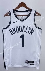 2023 Brooklyn Nets White #1 NBA Jersey-311