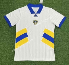 （S-4XL）Retro Version Leeds United White Thailand Soccer Jersey AAA-1288