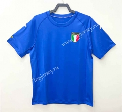 Retro Version 2000 Italy Home Blue Thailand Soccer Jersey AAA-811