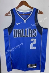 2023 Dallas Mavericks Blue #2 NBA Jersey-311