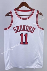 SLAM DUNK White #11 NBA Jersey-311