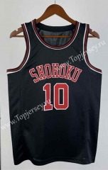 SLAM DUNK Black #10 NBA Jersey-311