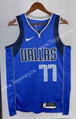 2023 Dallas Mavericks Blue #77 NBA Jersey-311