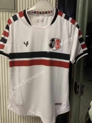 2023-2024 Santa Cruz FC Away White Thailand Soccer Jersey AAA-6032
