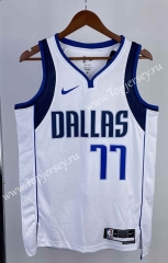 2023 Dallas Mavericks White #77 NBA Jersey-311