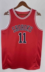 SLAM DUNK Red #11 NBA Jersey-311