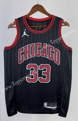 2023 Jordan Limited Edition Chicago Bulls Black #33 NBA Jersey-311