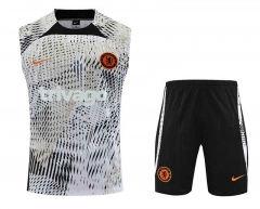 2023-2024 Chelsea Gray&White Thailand Soccer Vest Uniform-4627