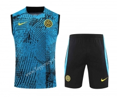 2023-2024 Inter Milan Blue Thailand Soccer Vest Uniform-418
