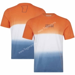 2023 Red Bull Otange&White&Blue Formula One Racing Suit