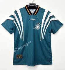 Retro Version 1996 Germany Away Green Thailand Soccer Jersey AAA-811