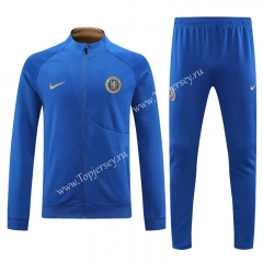 2023-2024 Chelsea Blue Thailand Soccer Jacket Unifrom -7411