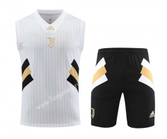 2023-2024 Juventus White Thailand Soccer Vest Uniform-418