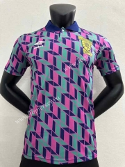 Retro Version 88-89 Scotland Purple Thailand Soccer Jersey AAA-9171