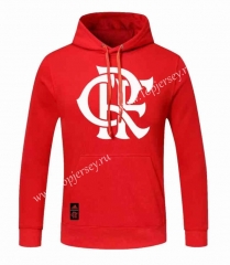 2023-2024 Flamengo Red Thailand Soccer Tracksuit Top With Hat-LH