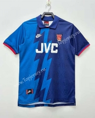Retro Version 95-96 Arsenal Away Blue Thailand Soccer Jersey AAA-811