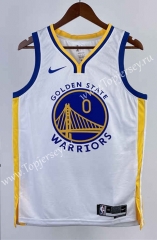 2023 Golden State Warriors White #0 NBA Jersey-311