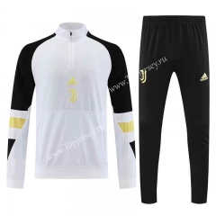 2023-2024 Juventus White Thailand Soccer Tracksuit-7411