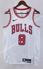 2023 Chicago Bulls White #8 NBA Jersey-311