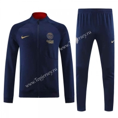 2023-2024 Paris SG Royal Blue Thailand Soccer Jacket Uniform-7411