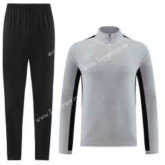 Nike Gray Thailand Soccer Tracksuit-LH