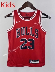 Chicago Bulls Red #23 Young Kids NBA Jersey-311