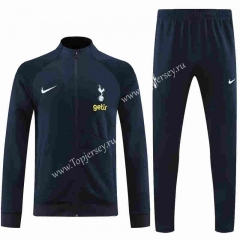 2023-2024 Tottenham Hotspur Royal Blue Thailand Jacket Uniform-7411