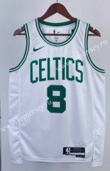 2023 Boston Celtics White #8 NBA Jersey-311