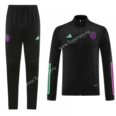 2023-2024 Bayern München Black Thailand Soccer Jacket Uniform-LH