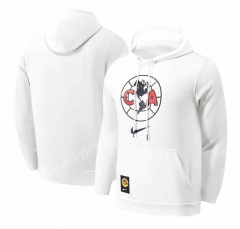 (S-3XL) Club América White Thailand Soccer Tracksuit-CS