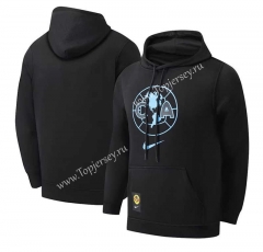 (S-3XL) Club América Black Thailand Soccer Tracksuit-CS