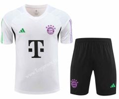 2023-2024 Bayern München White Thailand Soccer Uniform-418