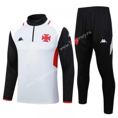 2023-2024 CR Vasco da Gama Gray Thailand Soccer Tracksuit -815