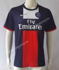 Retro Version 13-14 Paris Home Blue Thailand Soccer Jersey AAA-503