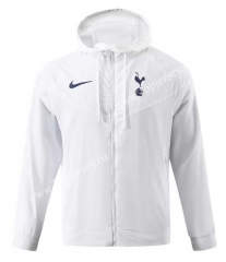 2023-2024 Tottenham Hotspur White Thailand Trench Coats With Hat-518